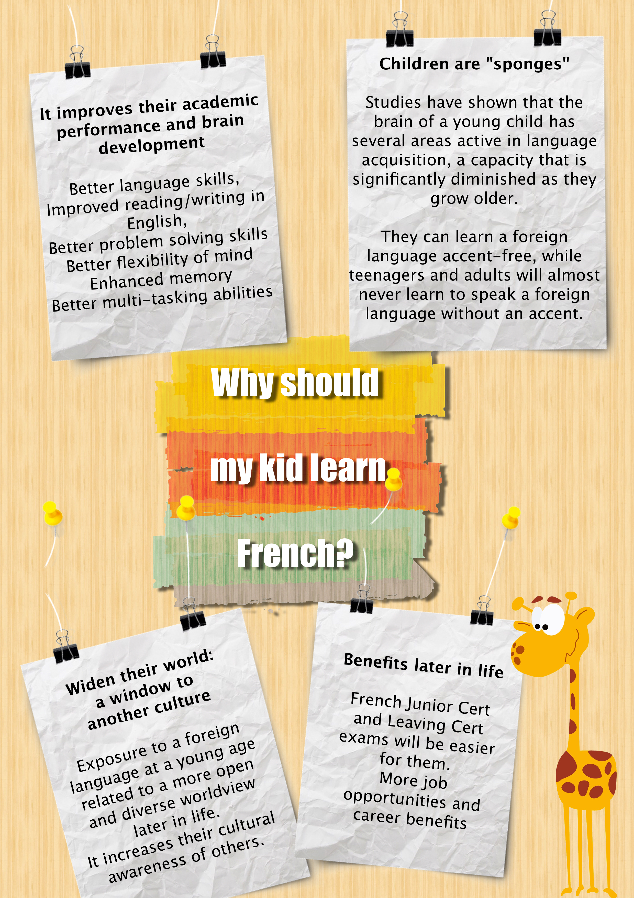 Why should my kid learn French